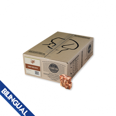 K9 Choice Foods® Turkey Neck Bites Frozen Dog Treat