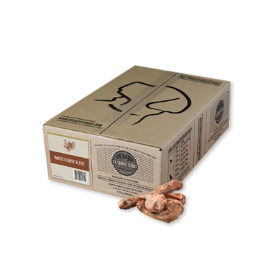 K9 Choice Foods® Whole Turkey Necks Frozen Dog Treat (4 Pack)