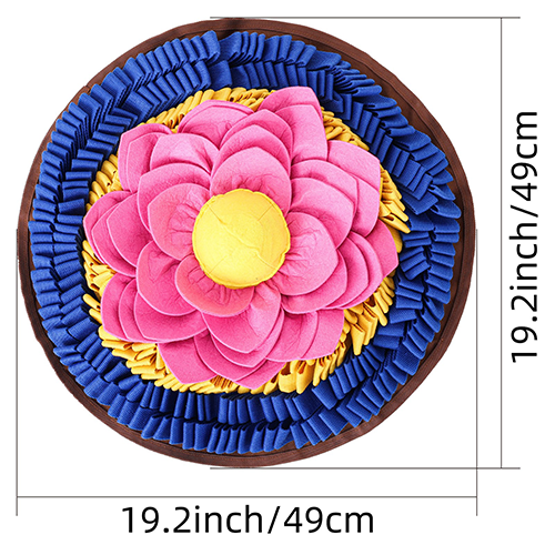 PAWZNDOGZ™ DIVINE LOTUS™ ANTI-BITE SNUFFLE MAT CHALLENGE LEVEL 3