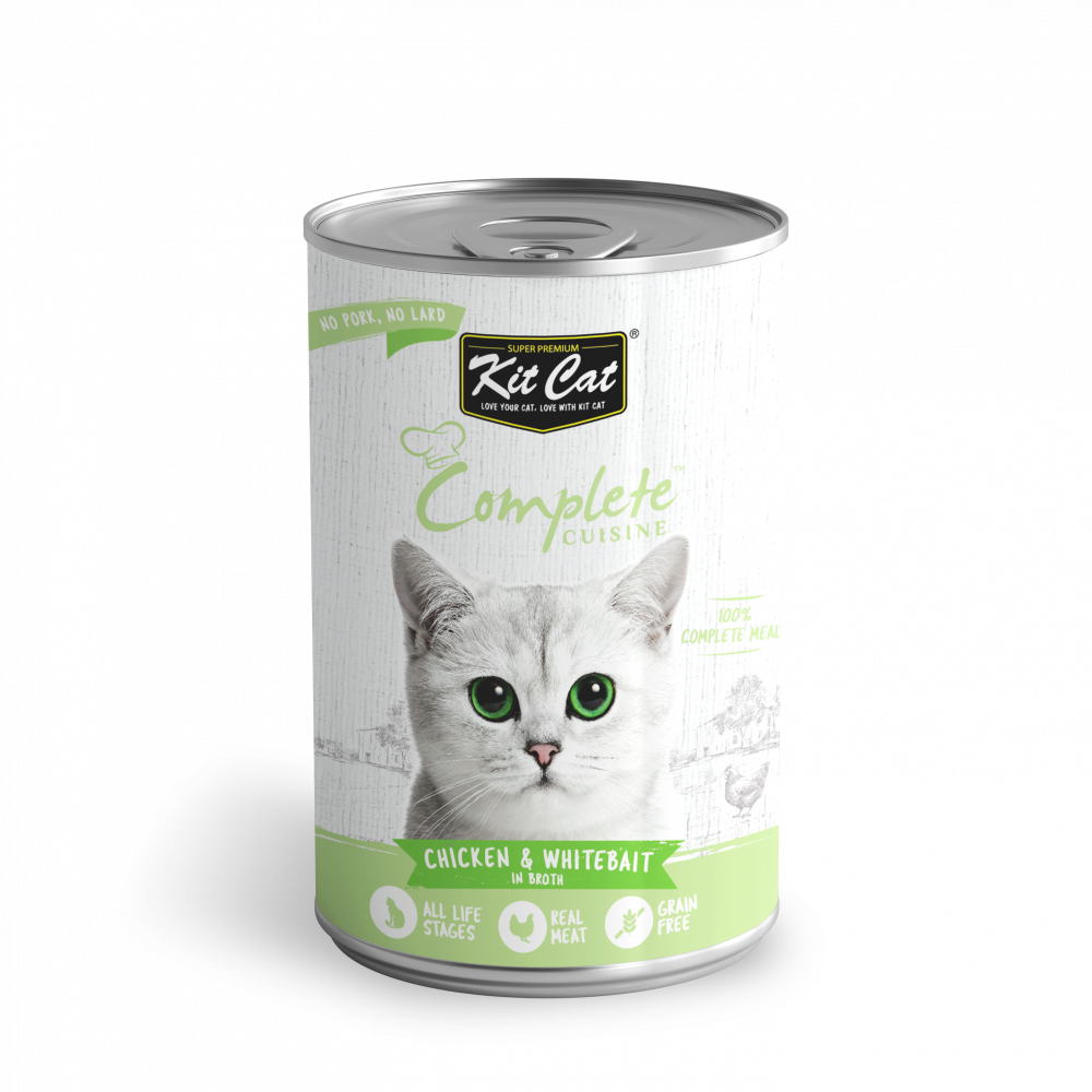 Kity Cat Chicken & Whitebait In Broth