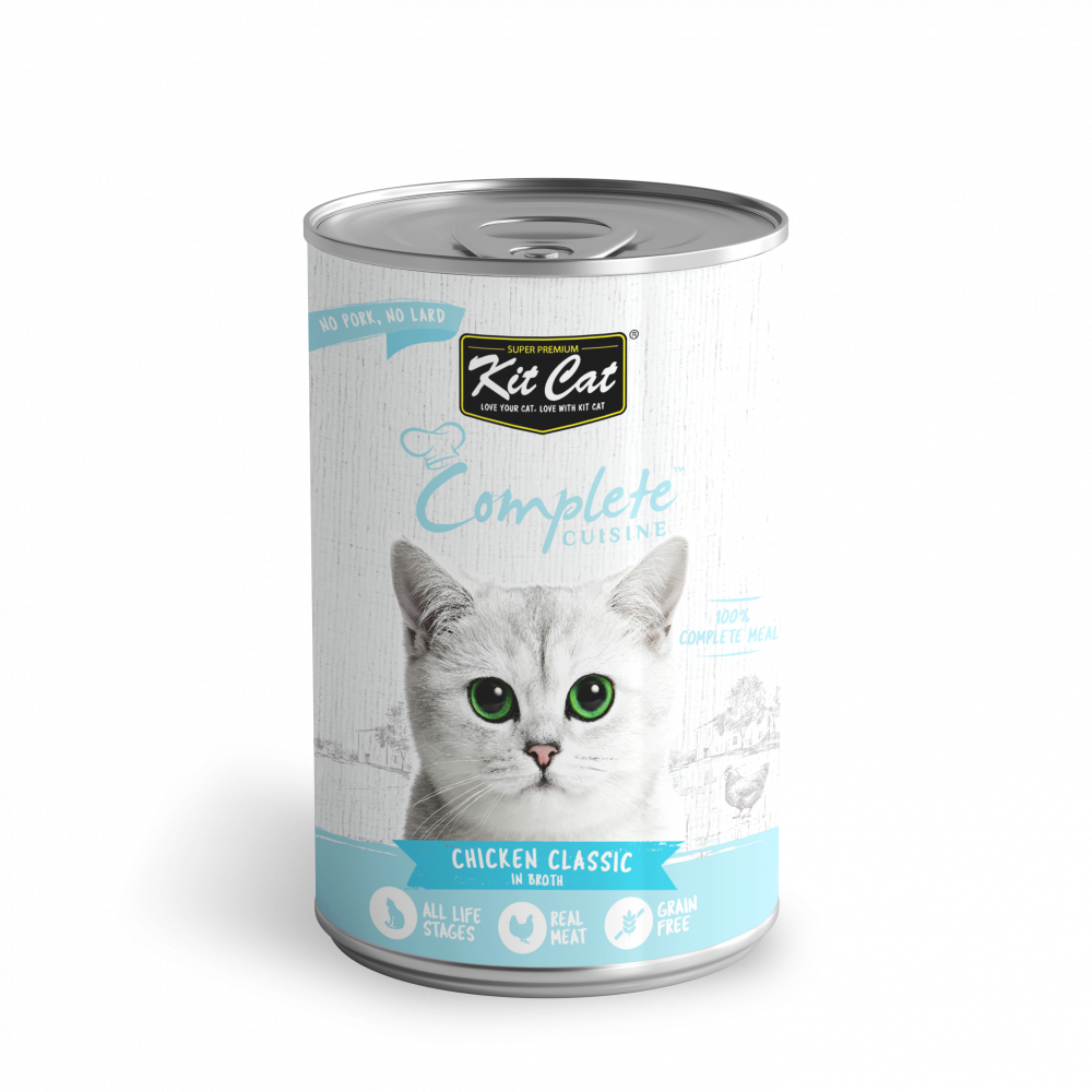 KIT CAT CLASSIC CHICKEN IN BROTH 150G
