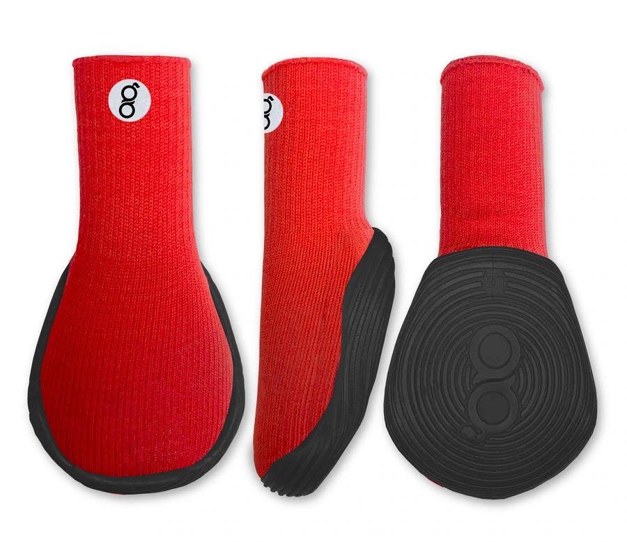 Goo-eez All-Terrain Dog Boots Red XL (4 Pack)
