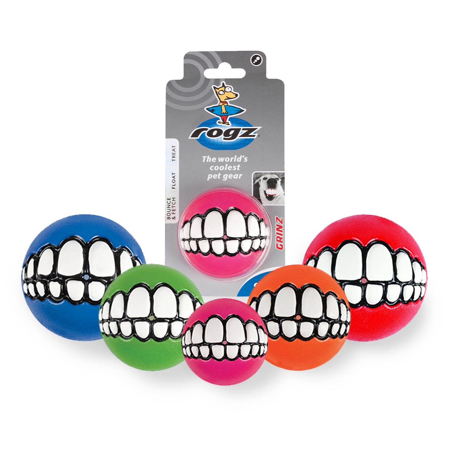 ROGZ Grinz Treat Ball