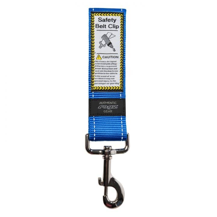 Rogz Safety Belt Clip Bl