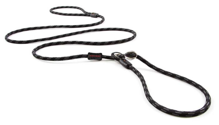 Ezydog Luca Lite Leash Black Dog 6ft