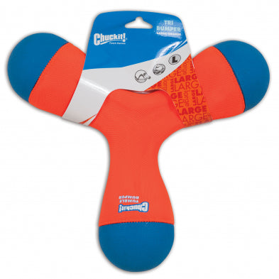 Chuckit! ® Tri-Bumper Amphibious Floating Large Dog Toy
