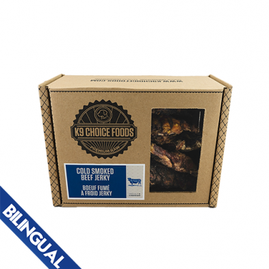 K9 CHOICE FOODS® COLD SMOKED JERKY FROZEN DOG TREAT 2 LB