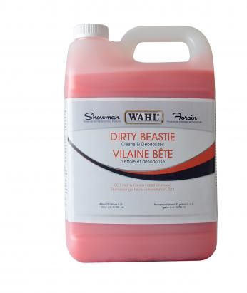 Wahl Showman Dirtie Beastie Shampoo Dog 3.78L