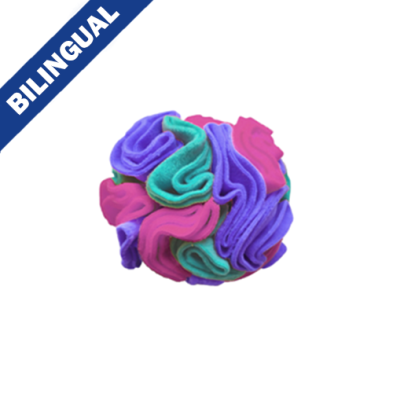 foufouBRANDS™ Snuffle Ball Pink & Purple Beginners