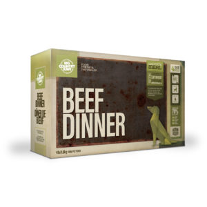Big Country Raw - Beef Dinner Carton 4 x 1lb