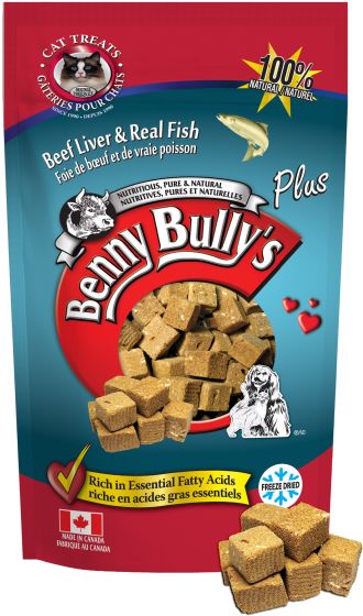 Benny Bully Beef Liver Plus Fish Cat 25g