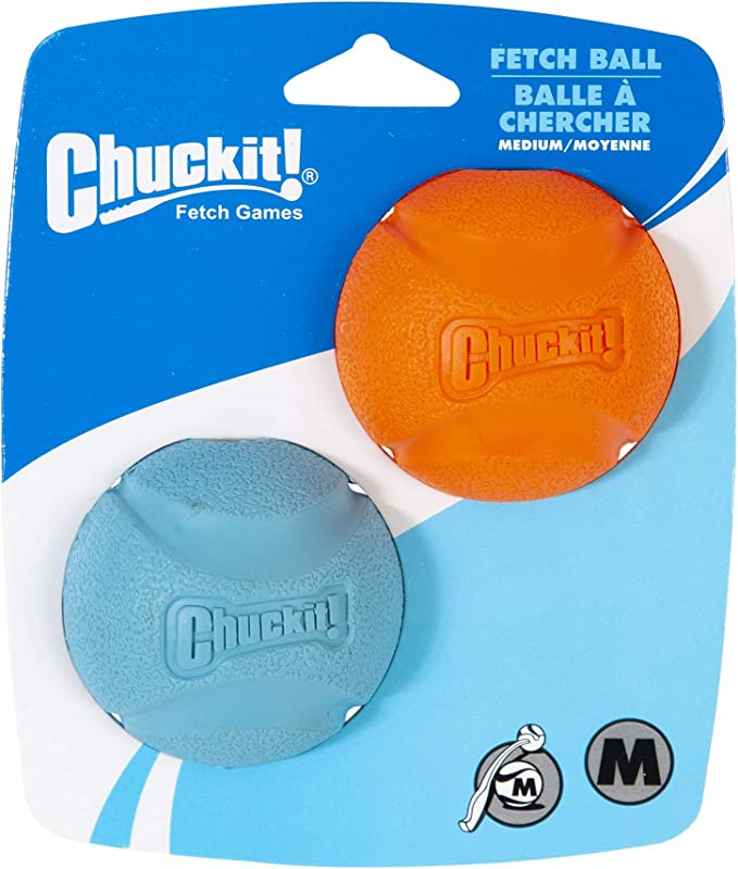 Chuckit!® Fetch Balls Medium (2 Pack) Dog Toy