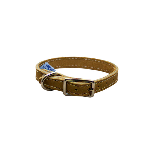 Collar - Single Leather - Tan 3/4 x 20in