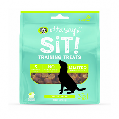 ETTA SAYS!® SIT! TRAINING TREATS CHEESE RECIPE DOG TREATS 6 OZ