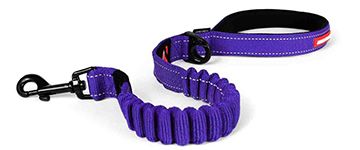 Ezydog Zero Shock Leash Purple Dog 25in