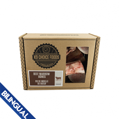 K9 CHOICE FOODS® ASSORTED MARROW BONES FROZEN DOG TREAT 3 LB