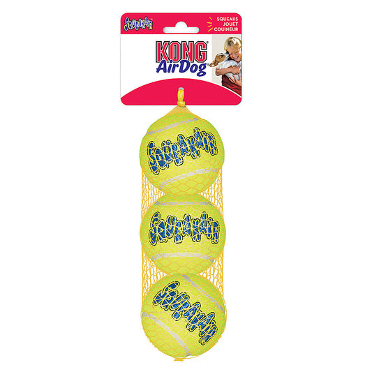 Kong XSmall SqueakAir Balls 3pk