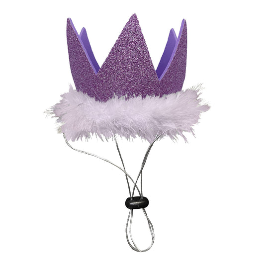 Lge Party Crown Purple