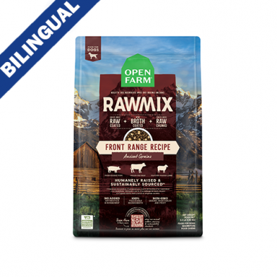 OPEN FARM® RAWMIX FRONT RANGE RECIPE WITH ANCIENT GRAINS DRY DOG FOOD 3.5LB