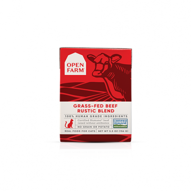 Open Farm® Grass-Fed Beef Rustic Blend Wet Cat Food 5.5 oz