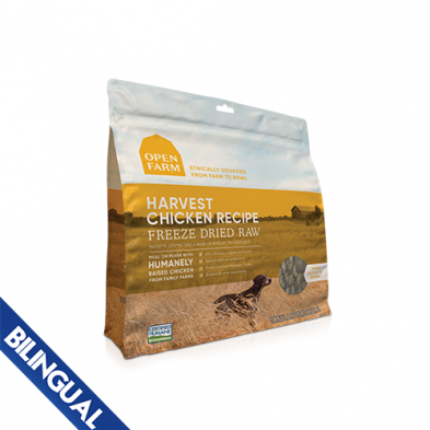 Open Farm® Harvest Chicken Freeze-Dried Raw Dog Food 13.5 oz