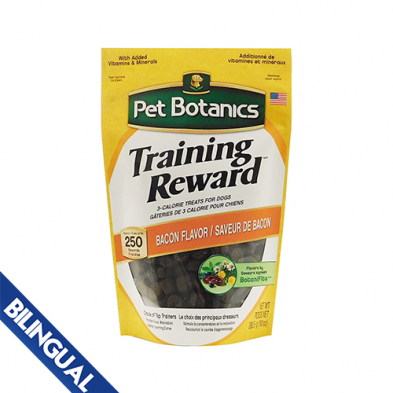 PET BOTANICS® TRAINING REWARD BACON DOG TREAT 10 OZ