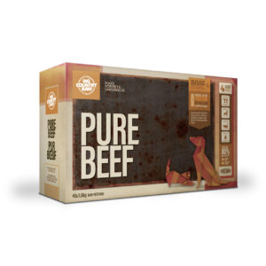 Big Country Raw - Pure Beef Carton 4x1lb