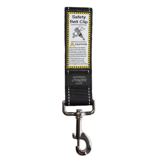 Rogz Safety Belt Clip Bk 45mm