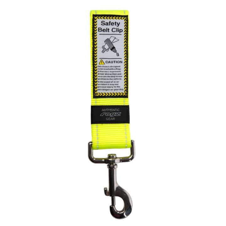 Safety Belt Clip Yellow