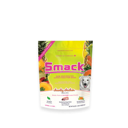 Smack Raw Dehydrated Chunky Chicken (DOG) 8.8OZ