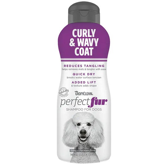 Tropiclean Perfect Fur Curly & Wavy Coat