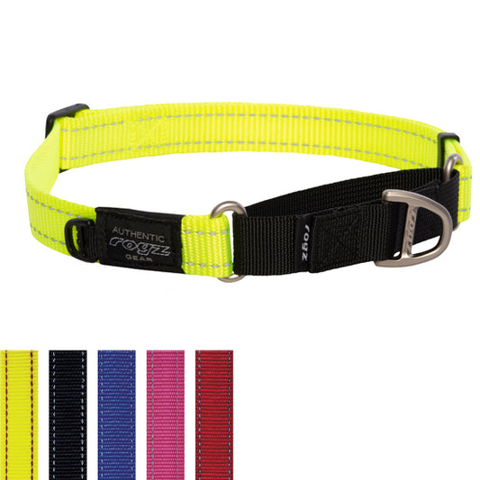 Utility Control Collar Web Neon Yellow Medium