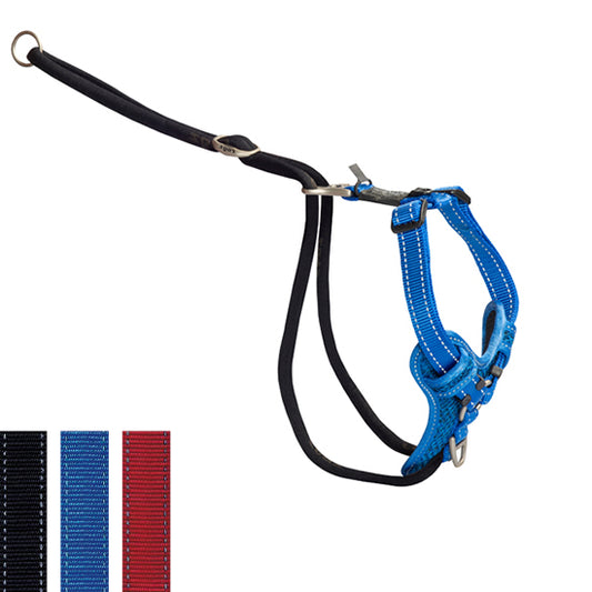 Utility Stop-Pull Harness Medium Blue