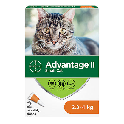 Advantage II (Flea treatment) 2 Monthly Doses