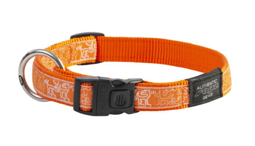 Rogz Fancy Dress Dog Collar XL Orange