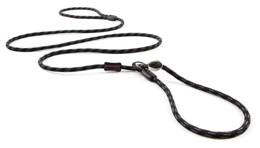 Ezydog Luca Lite Leash Black Dog 6ft