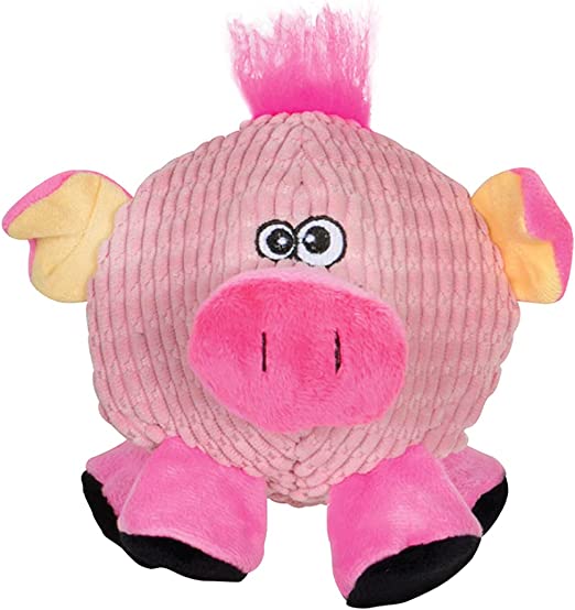 Tender-Tuffs Ball Round Pig - Dog Toy